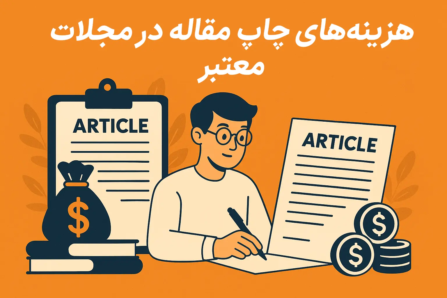 هزینه‌های چاپ مقاله در مجلات معتبر